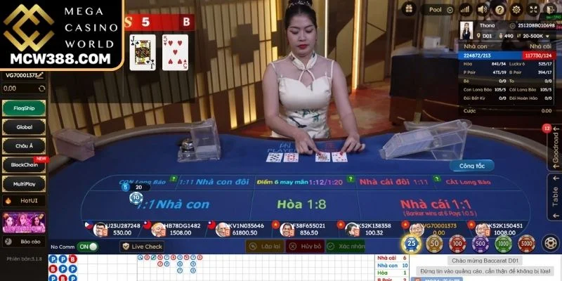 Cập nhật rõ luật chơi Baccarat trực tuyến cho newbie